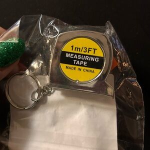 5/$25 Mini Measuring Tape Keychain NWT